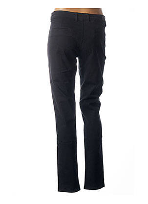 Pantalon droit stretch taille basse noir COUTURIST femme