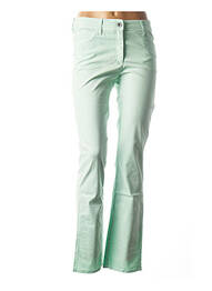 Pantalon slim taille basse taille basse vert COUTURIST femme