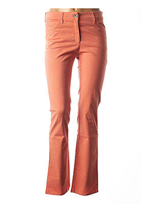 Pantalon slim taille basse taille basse orange COUTURIST femme