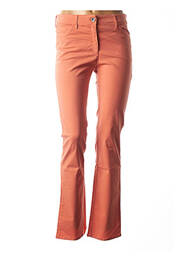 Pantalon slim taille basse taille basse orange COUTURIST femme