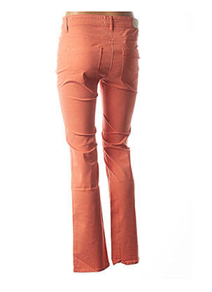 Pantalon slim taille basse taille basse orange COUTURIST femme