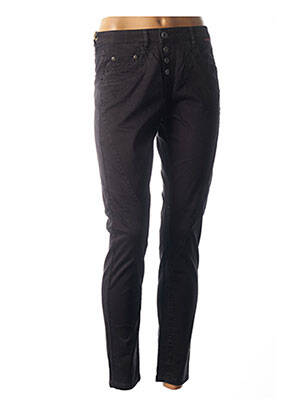 Pantalon droit taille haute taille haute noir COUTURIST femme