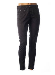 Pantalon droit taille haute taille haute noir COUTURIST femme