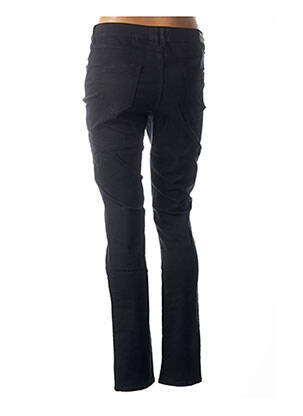Pantalon slim taille basse taille basse noir COUTURIST femme