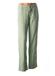 Pantalon droit vert COUTURIST pour femme seconde vue