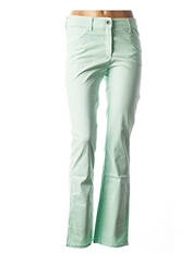 Pantalon slim vert COUTURIST pour femme seconde vue