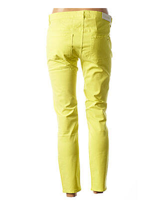 Pantalon 7/8 stretch taille basse vert COUTURIST femme