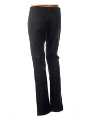 Jeans coupe droite noir COUTURIST pour femme seconde vue