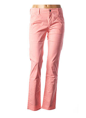 Jeans coupe droite rose COUTURIST pour femme