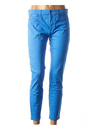 Pantalon 7/8 bleu COUTURIST pour femme