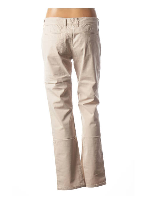 Jeans coupe droite beige COUTURIST pour femme