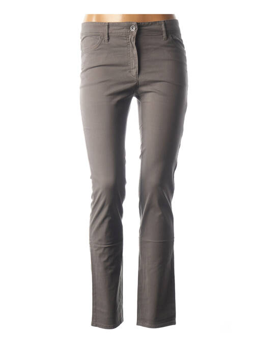 Jeans coupe slim gris COUTURIST pour femme