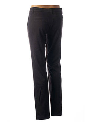 Pantalon droit stretch taille normale noir COUTURIST femme
