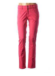 Pantalon slim taille normale taille normale rose COUTURIST femme