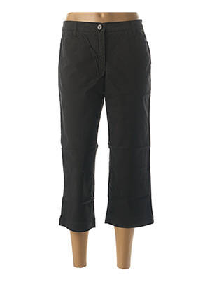 Pantacourt coupe droite taille normale noir COUTURIST femme