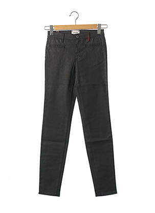 Pantalon slim stretch taille normale noir COUTURIST femme