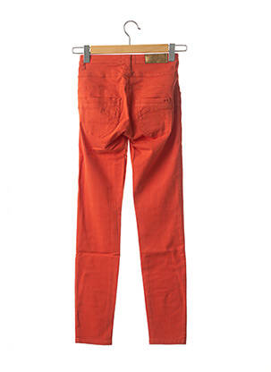 Pantalon slim stretch taille normale orange COUTURIST femme