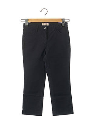 Pantacourt stretch taille normale bleu COUTURIST femme