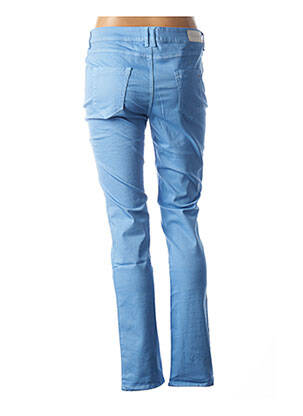 Pantalon slim taille basse taille basse bleu COUTURIST femme