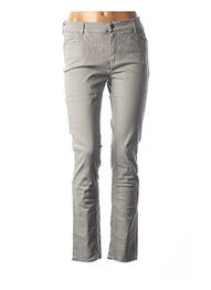 Pantalon slim taille basse taille basse gris COUTURIST femme