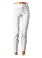 Pantalon 7/8 blanc DENIM &DRESS pour femme seconde vue