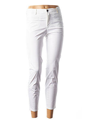 Pantalon 7/8 blanc DENIM &DRESS pour femme