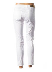 Pantalon 7/8 blanc DENIM &DRESS pour femme seconde vue