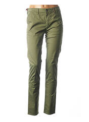 Pantalon chino vert COUTURIST pour femme seconde vue