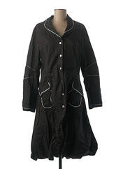 Manteau long noir VIRGINIE & MOI pour femme seconde vue