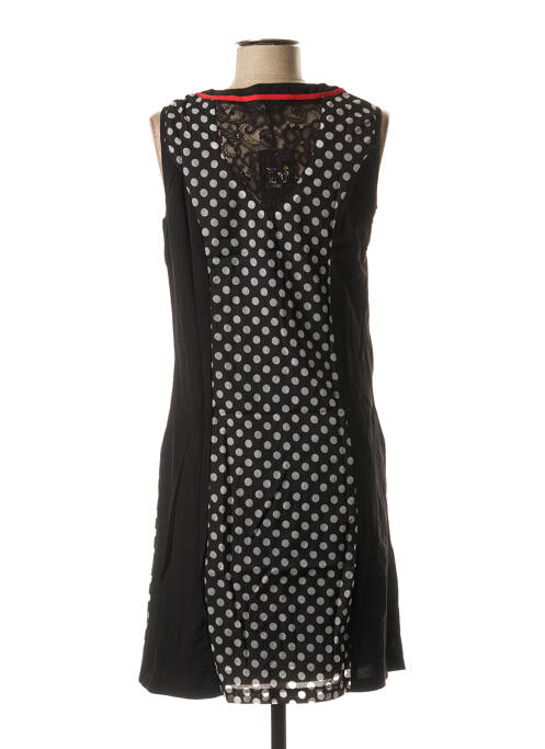 Robe mi-longue noir L33 pour femme