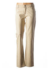 Pantalon droit beige CHIPIE pour femme seconde vue