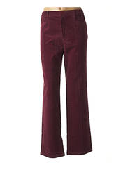 Pantalon droit violet NEW MAN pour femme seconde vue