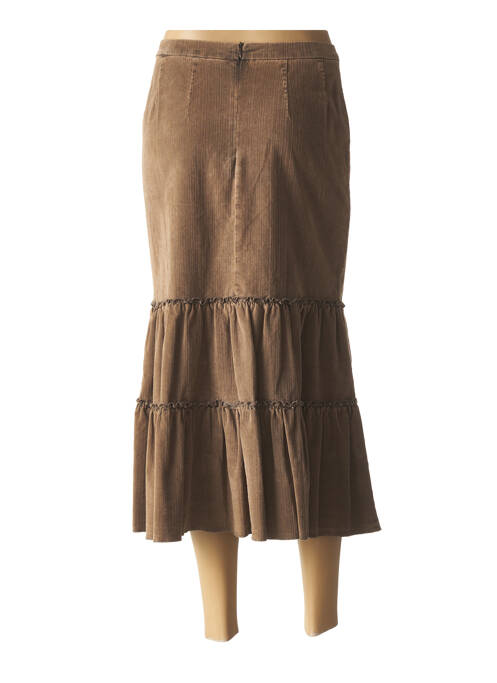 Jupe longue marron ROSA ROSAM pour femme