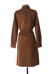 Robe mi-longue marron GENTLEMAN FARMER pour femme seconde vue