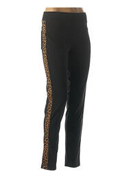 Legging broderie galons latéraux noir JOSEPH RIBKOFF femme