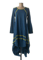 Robe longue bleu RHUM RAISIN pour femme seconde vue