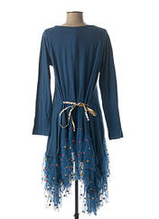 Robe mi-longue bleu RHUM RAISIN pour femme seconde vue
