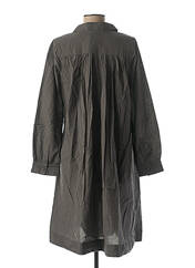 Robe mi-longue gris RHUM RAISIN pour femme seconde vue