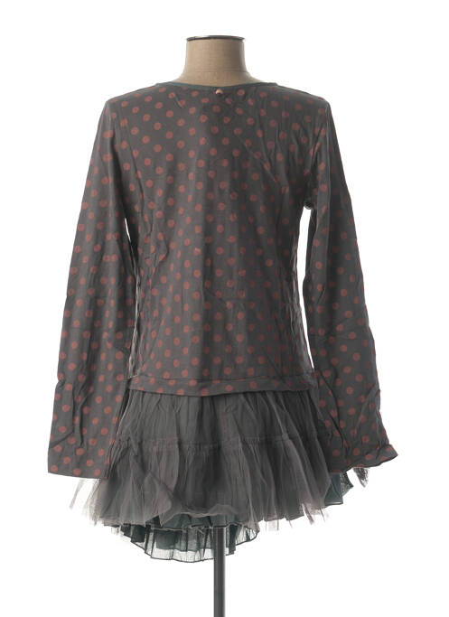 Tunique manches longues gris RHUM RAISIN pour femme