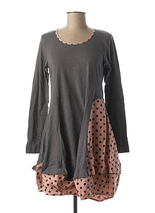 Tunique manches longues col rond rose RHUM RAISIN femme