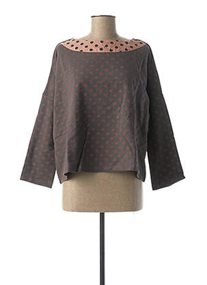 Pull Femme RHUM RAISIN Taille 2 - Couleur Orange - Occasion Très Bon État