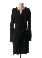 Robe mi-longue noir NUE 1904 pour femme seconde vue