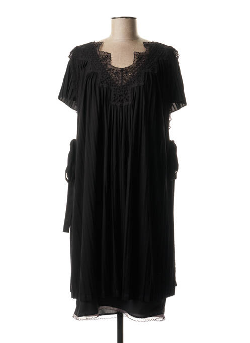 Robe mi-longue noir TWINSET pour femme