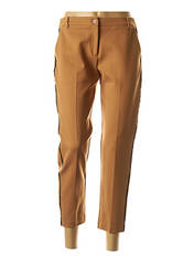 Pantalon 7/8 marron MY TWIN pour femme seconde vue