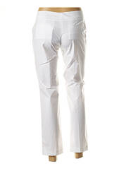 Pantalon droit blanc TWINSET pour femme seconde vue