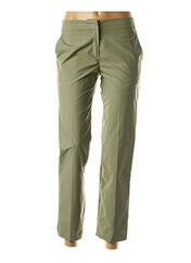 Pantalon droit vert TWINSET pour femme seconde vue