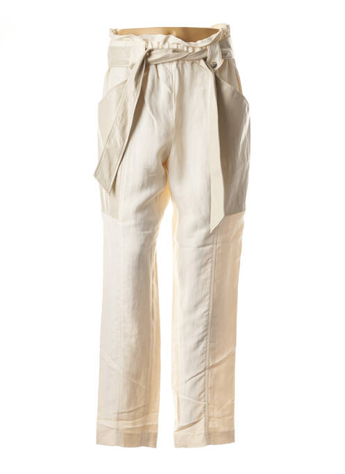 Pantalon droit beige TWINSET pour femme
