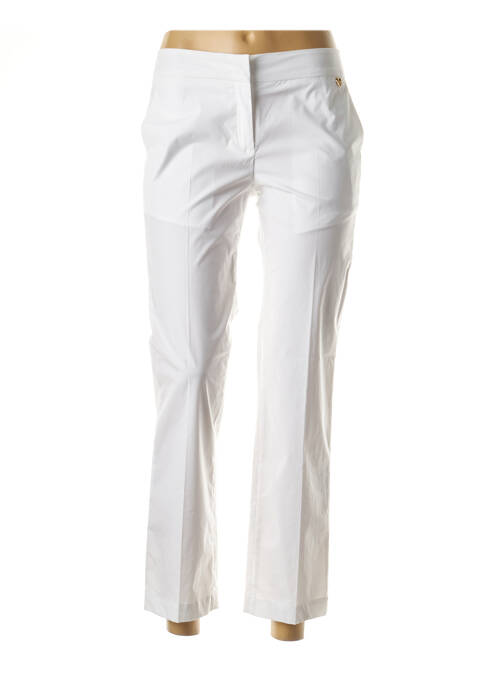 Pantalon droit blanc TWINSET pour femme