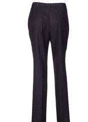 Pantalon droit violet PAUPORTÉ pour femme seconde vue
