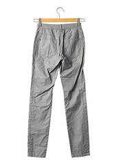 Pantalon slim gris SANDWICH pour femme seconde vue